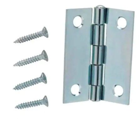 Photo 1 of  6 sets of Everbilt
2 in. Zinc Plated Narrow Utility Hinges (2-Pack)