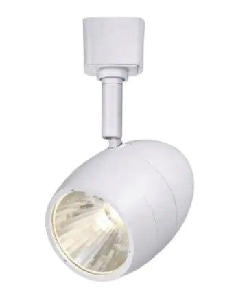 Photo 1 of Hampton Bay
1-Light White Integrated LED Linear Round Back Track Lighting Head