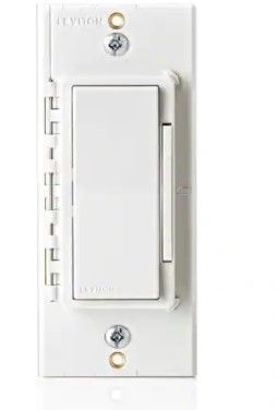 Photo 1 of Leviton
Decora Smart Anywhere LED/CFL/Inc Wire-Free 3-Way Dimmer Companion, On/Off/Dimming for Decora Smart Wi-Fi 2nd Gen, White