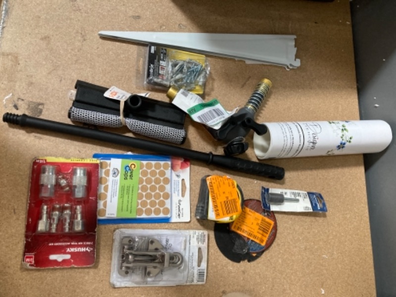 Photo 1 of *NON-REFUNDABLE** ASSORTMENT OF HOME IMPROVEMENT GOODS, KITCHEN GOODS ELECTRICAL, PLUMBING AND MISCELLANEOUS  BUNDLE