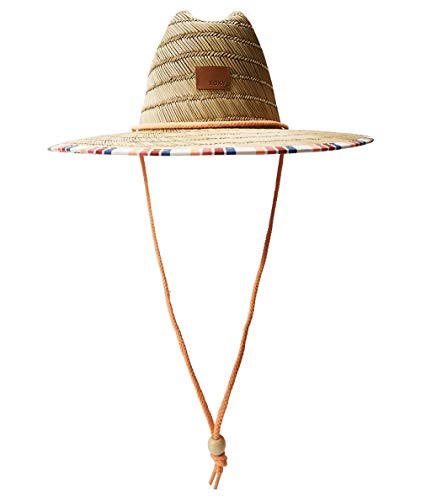 Photo 1 of Roxy Womens Tomboy Straw Sun Hat, Snow White Confiti Exc, Medium-Large US