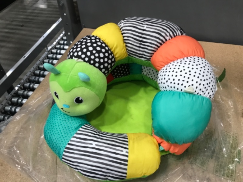 Photo 2 of Infantino Prop-A-Pillar Tummy Time & Seated Support - Pillow Support for Newborn and Older Babies, with Detachable Support Pillow and Toys, for Development of Strong Head and Neck Muscles Green