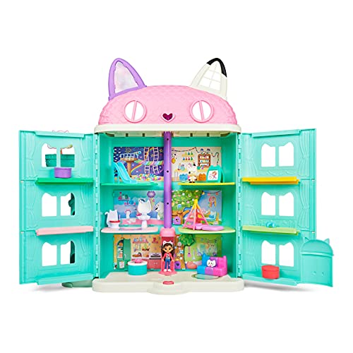 Photo 1 of Gabby's Dollhouse, Purrfect Dollhouse with 15 Pieces Including Toy Figures, Furniture, Accessories and Sounds, Kids Toys for Ages 3 and up