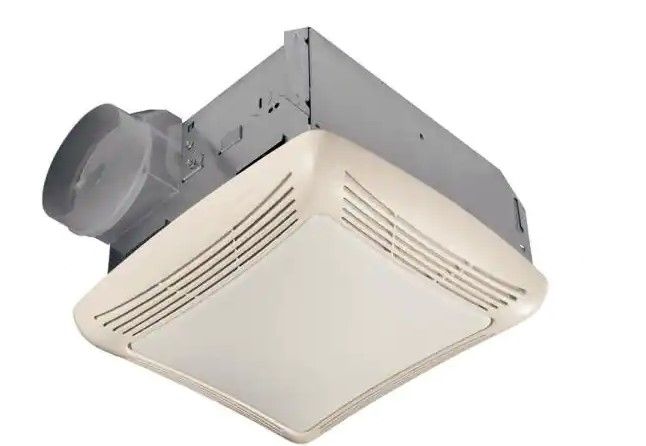 Photo 1 of Broan-NuTone 50 CFM Ceiling Bathroom Exhaust Fan with Light