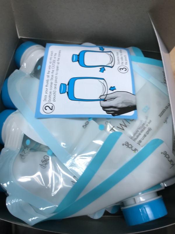 Photo 3 of 
Kiinde Twist Universal Direct-Pump Feeding System and Warmer Gift Set for Breastmilk Collection, Freezing, Heating and Feeding, Free Foodi Starter Kit Included