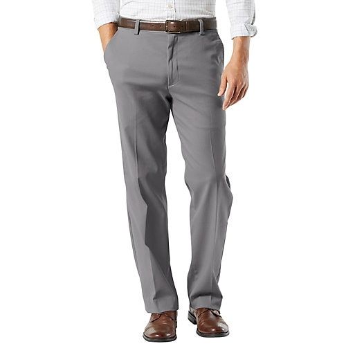 Photo 1 of Dockers Easy Stretch Khakis, Classic Fit Pants, Men's, Grey 44 X 32
