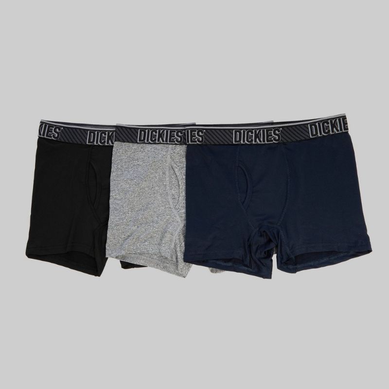 Photo 1 of Dickie Men' Boxer Brief 3pk - Gray/Black/Navy
Size: XL