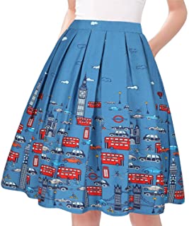 Photo 1 of DRESSTORE BLUE LONDON SKIRT
SIZE: MEDIUM