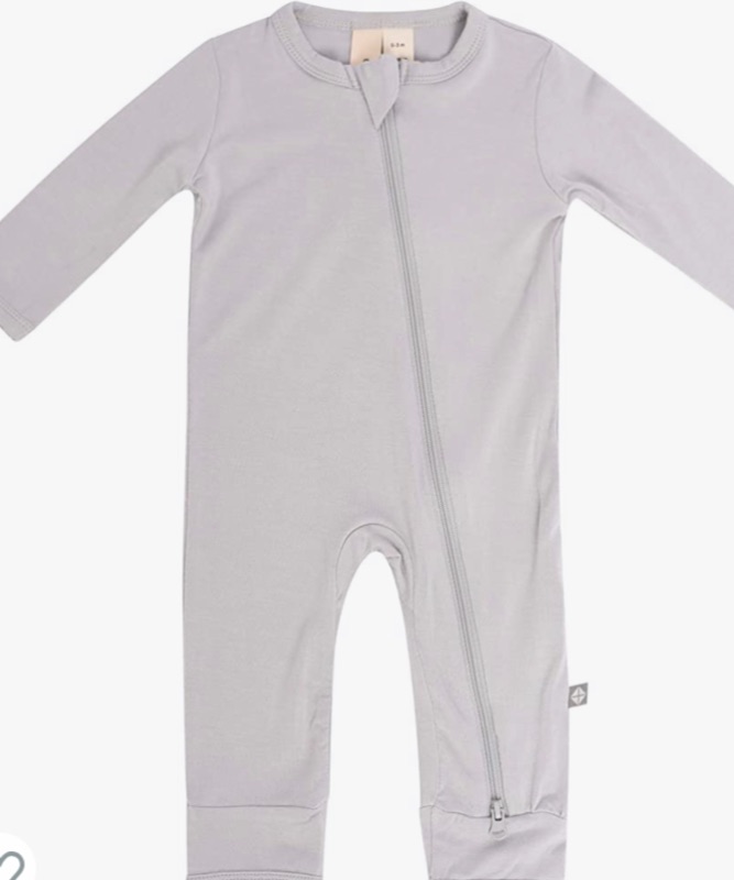 Photo 1 of KYTE BABY Soft Bamboo Rayon Rompers, Zipper Closure, 6-12Months