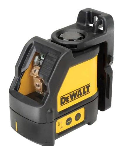 Photo 1 of DEWALT
165 ft. Red Self-Leveling Cross-Line Laser Level with (3) AA Batteries & Case