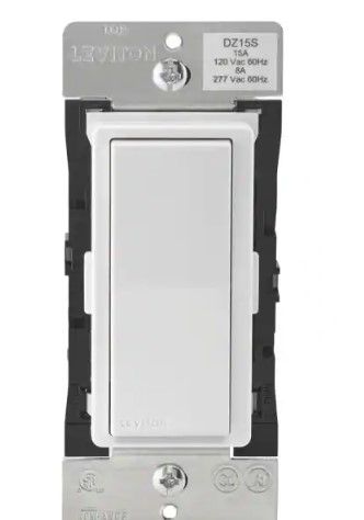Photo 1 of Leviton
Decora Smart with Z-Wave Technology 15 Amp Switch, White/Light Almond