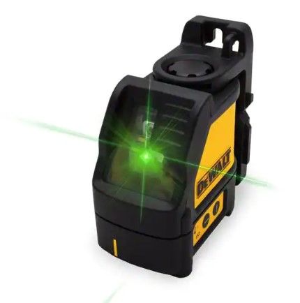 Photo 1 of DEWALT
165 ft. Green Self-Leveling Cross Line Laser Level with (3) AAA Batteries & Case