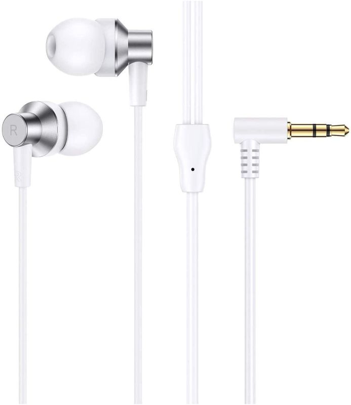 Photo 1 of BOTAGNIC VR Gaming in-Ear Earbuds for Oculus Quest 2 (Custom Length - 3D 360 Sound) Enhanced Noise Isolating Earphones Compatible with Other VR Headsets | 2 Pairs of Tips and Microfiber Bag | (White)
