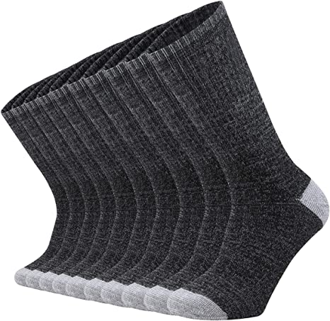 Photo 1 of ONKE Cotton Moisture Wicking Thick Warm Heavy Duty Work Boot Cushion Crew Socks for Men
SIZE 10-13