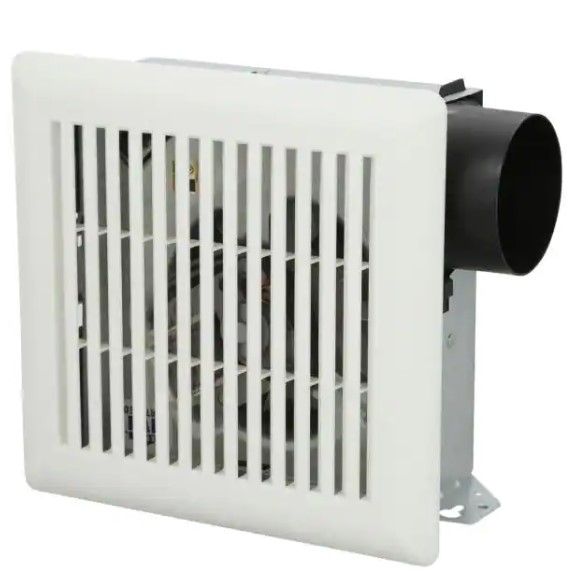 Photo 1 of **MISSING VENT COVER ** Broan-NuTone 50 CFM Ceiling/Wall Mount Bathroom Exhaust Fan