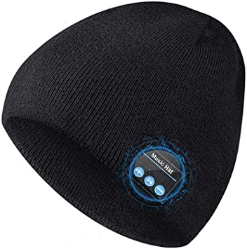 Photo 1 of Bluetooth Hat, Unisex Bluetooth 5.0 Hat with Built-in Stereo Speakers