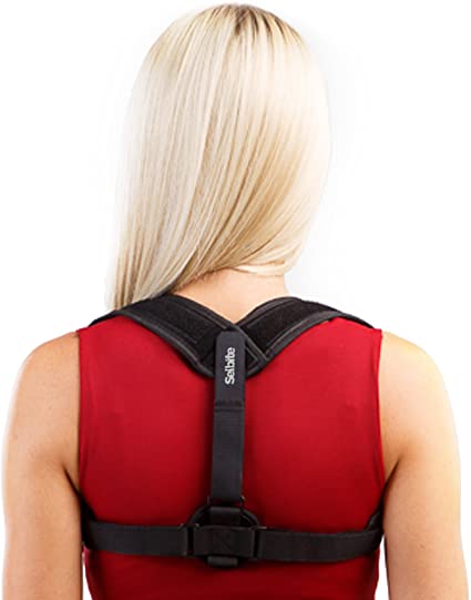 Photo 1 of Back Posture Corrector for Women Men - Primate Posture Brace - Back Straightener - Shoulder Brace - Upper Back Brace Posture Support - Kyphosis Scoliosis Trainer Strap - Effective and Comfortable