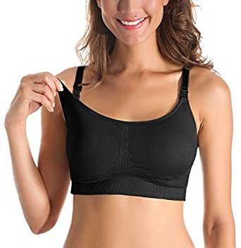 Photo 1 of Gratlin Women's Racerback Support Seamless Maternity Nursing Bra size large 