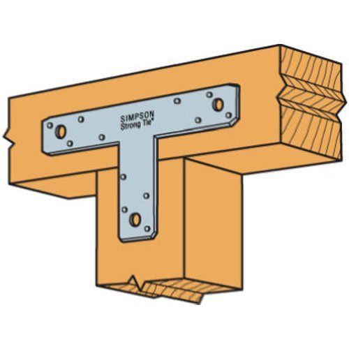 Photo 1 of 3 Simpson Strong Tie 1212T Tie Galvanized 14 Gauge 12-inch T Strap, 12" x 12"