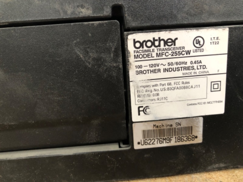 Photo 2 of Brother - MFC-255cw Wireless All-in-One Printer ***USED, VERY DUSTY***