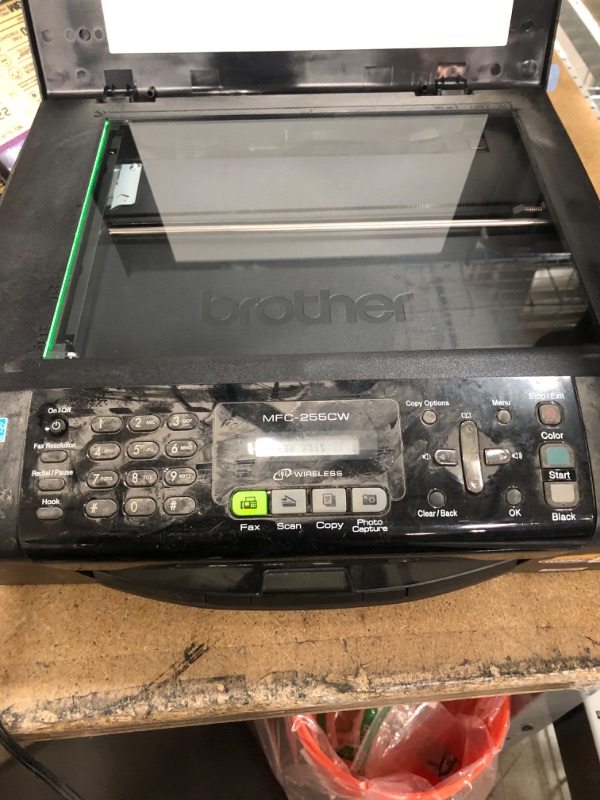 Photo 6 of Brother - MFC-255cw Wireless All-in-One Printer ***USED, VERY DUSTY***