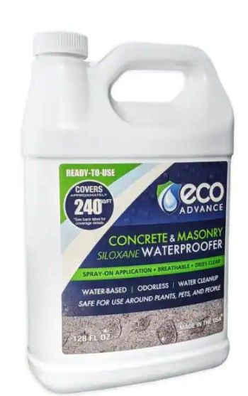 Photo 1 of 1 Gal. Clear Penetrating Siloxane Concrete and Masonry Water Repellent Sealer - Ready-To-Use