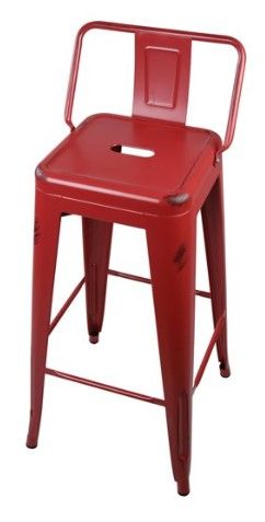 Photo 1 of (MISSING ONE; SCRATCHED)
Gia Design Group 30" stool red metal seat, pack of 3