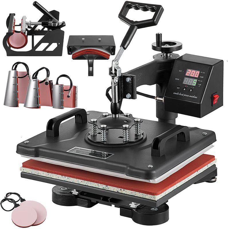Photo 1 of ***PARTS ONLY*** NEW DIGITAL COMBO HEAT PRESS MACHINE