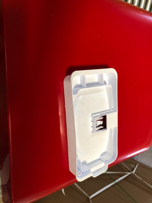 Photo 4 of **DAMAGED** Galanz 4.6 cu ft True Freezer Dual-Door Refrigerator - Red