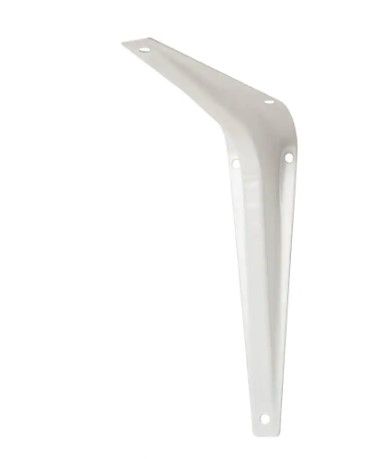 Photo 1 of 5  PACK - 
Everbilt
12 in. x 14 in. White Shelf Bracket