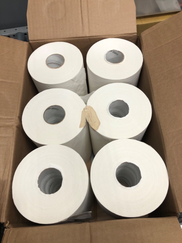 Photo 2 of *READ BELOW** Pacific Blue Ultra 9” Paper Towel Roll (Previously Branded SofPull) by GP PRO (Georgia-Pacific), White, 26610, 400 Feet Per Roll, 6 Rolls Per Case
