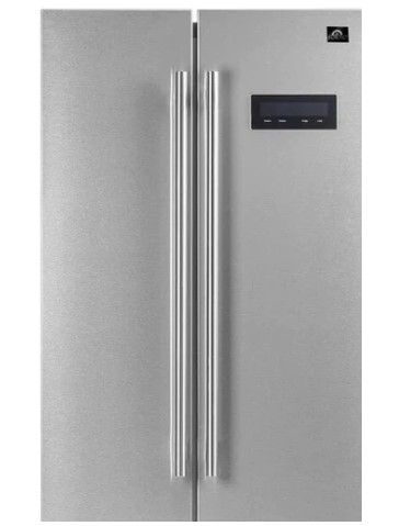 Photo 1 of Forno Salerno 33 in. Side by side built-in refrigerator 15.6 cu ft Stainless Steel Color