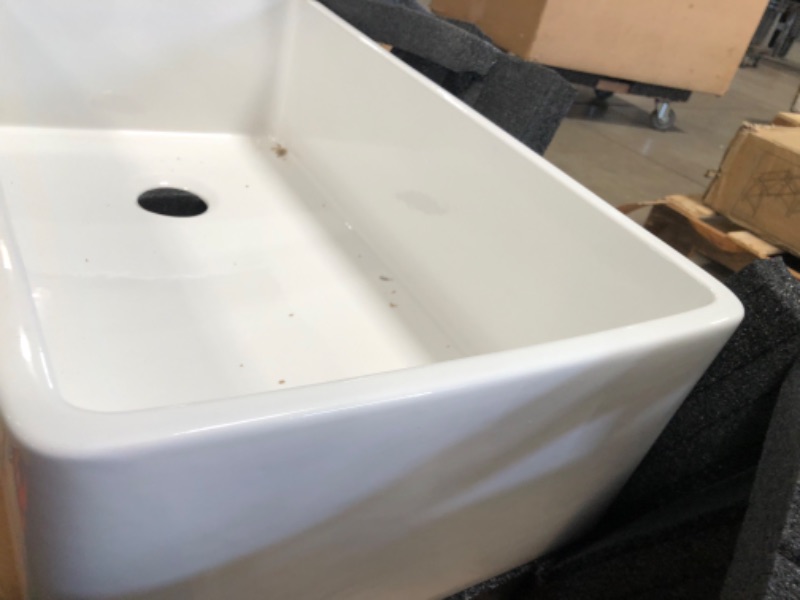 Photo 2 of 33" L x 18" W X D 10"Farmhouse Kitchen Sink 