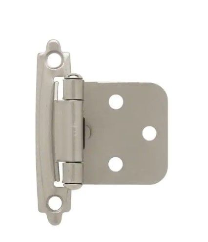 Photo 1 of Liberty
Satin Nickel Self-Closing Overlay Cabinet Hinge (10-Pairs)