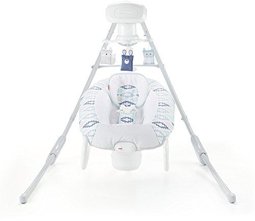 Photo 1 of Fisher-Price Woodsy Wonders 2-in-1 Deluxe Cradle 'n Swing

