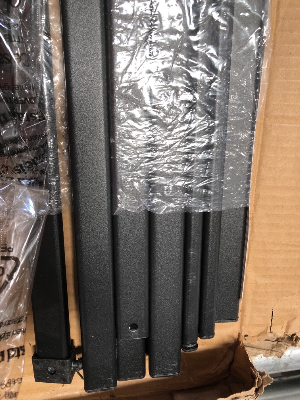 Photo 1 of **MISSING HARDWARE* Best Price Mattress 14 Inch Metal Platform Beds w/ Heavy Duty Steel Slat Mattress Foundation (No Box Spring Needed), Black QUEEN*
