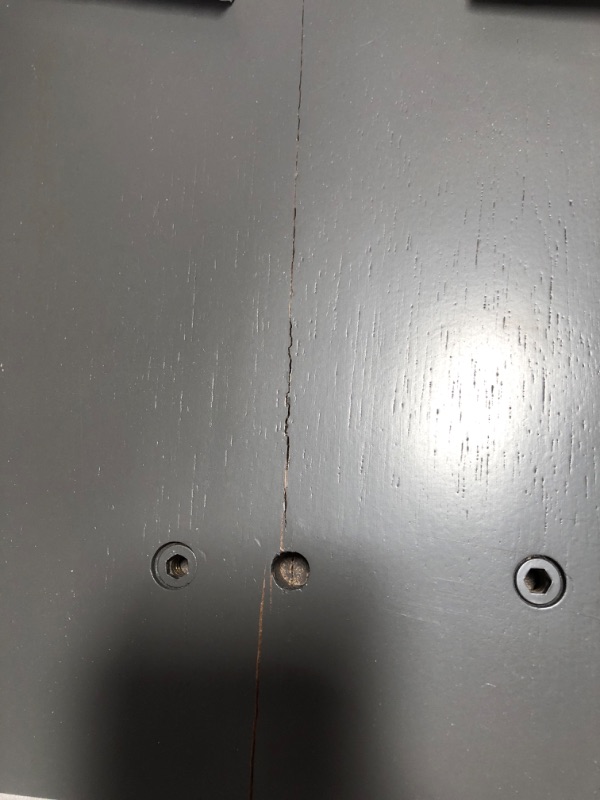 Photo 1 of **MINOR DAMAGE** Atlantic Furniture Orlando Headboard Twin Grey