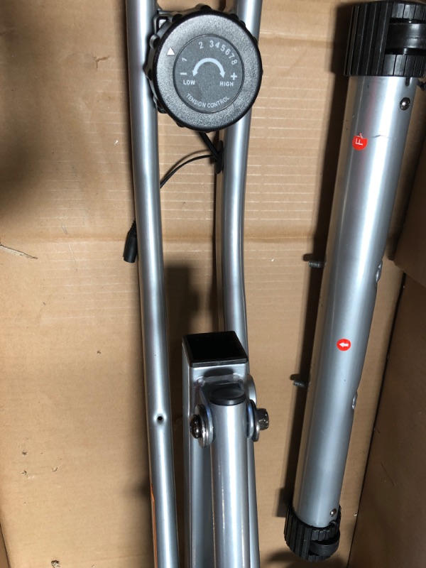 Photo 4 of **MINOR DAMAGE**MISSING PARTS* Exerpeutic 1200 Folding Magnetic Upright Bike (1200)
