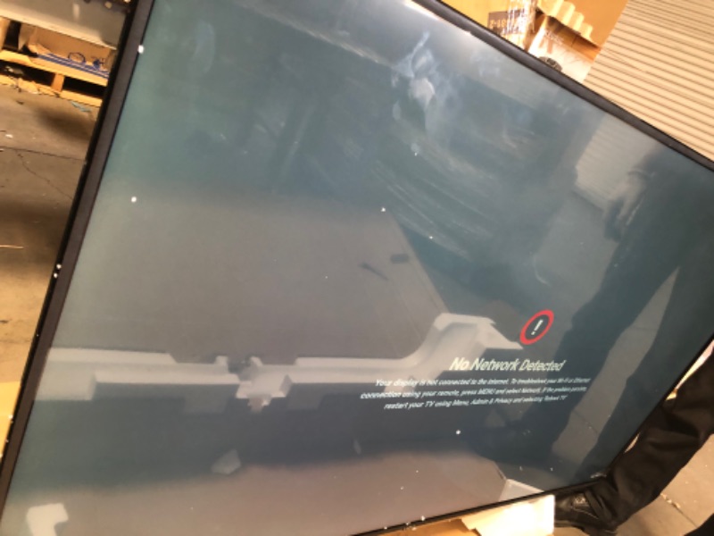 Photo 1 of ***HAS A THIN WHITE LINE ACROSS TV DISPLAY*** VIZIO 65-Inch V-Series 4K UHD LED HDR Smart TV with Apple AirPlay and Chromecast Built-in, Dolby Vision, HDR10+, HDMI 2.1, Auto Game Mode and Low Latency Gaming, V655-J09, 2021 Model