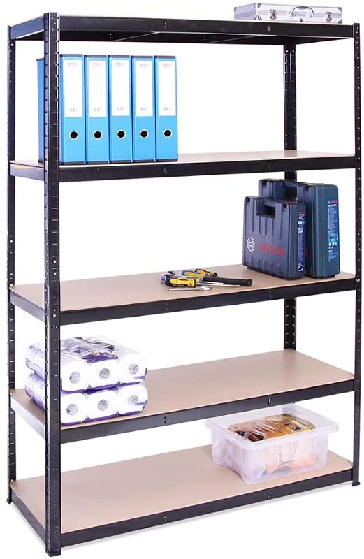 Photo 1 of **PARTS ONLY**
Garage Shelving Units - 71" H x 47" L x 18" - Heavy Duty Racking - Shelves for Storage