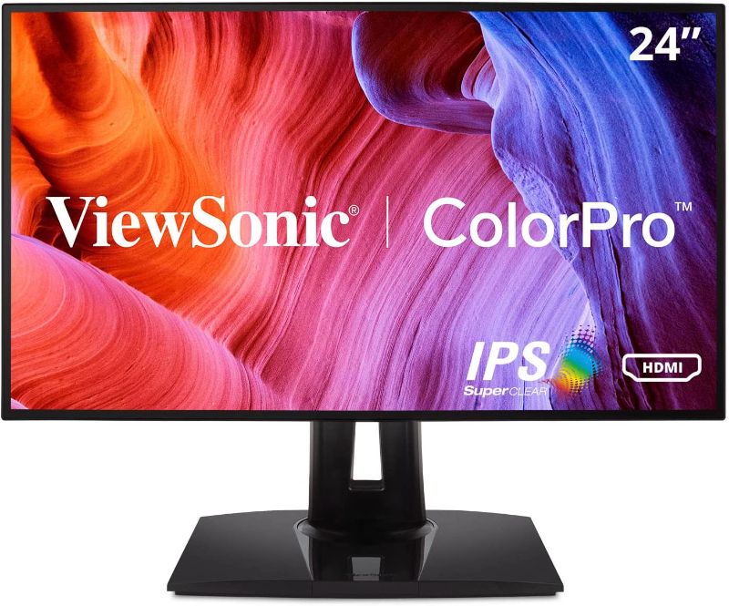 Photo 1 of Viewsonic VP2458 24inch 100% SRGB Professional Monitor
