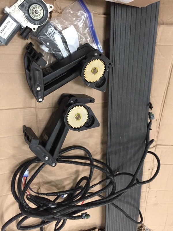 Photo 3 of **MISSING HARDWARE* MINOR DAMAGE* AMP Research 76235-01A PowerStep Running Boards, Plug N Play System for 2017-2019 Ford F-250/350/450, All Cabs , Black
