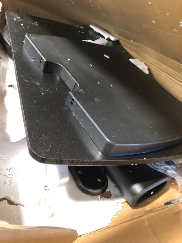 Photo 1 of **PARTS ONLY**
Wooden Base Floor TV Stand with 2 Shelves E Series 32-65 Inch
