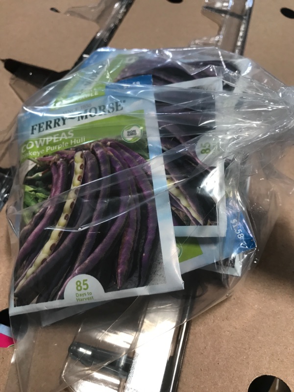 Photo 2 of 10 pack*
Ferry-Morse Cowpea Pinkeye Purple Hull Seed