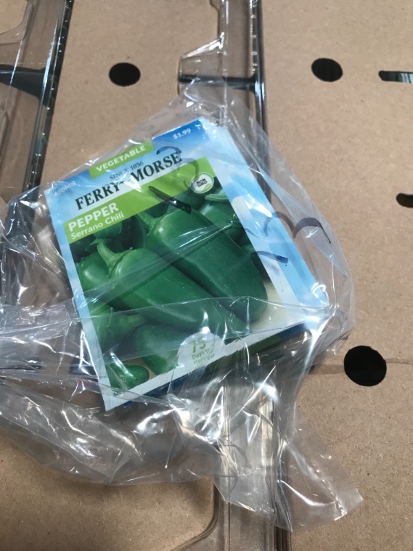 Photo 2 of 13 PACK**
Ferry-Morse Pepper Serrano Chili Seed