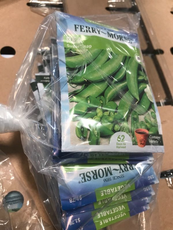 Photo 2 of 12 PACK**
Ferry-Morse Pea Sugar Snap Seed