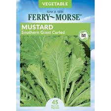 Photo 1 of 10 PACK**
Ferry-Morse Mustard Southern Giant Curled Seed