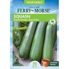 Photo 1 of 15 PACK**
Ferry-Morse Squash Dark Green Zucchini Seed