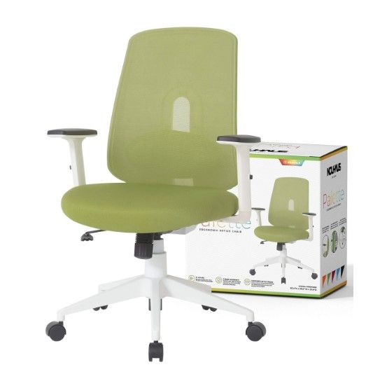 Photo 1 of NOUHAUS Palette Ergonomic Office Chair Comfortable Swivel Computer Desk Chair
