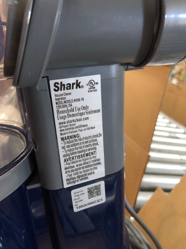 Photo 1 of Shark Navigator Lift-Away Deluxe Upright Vacuum
